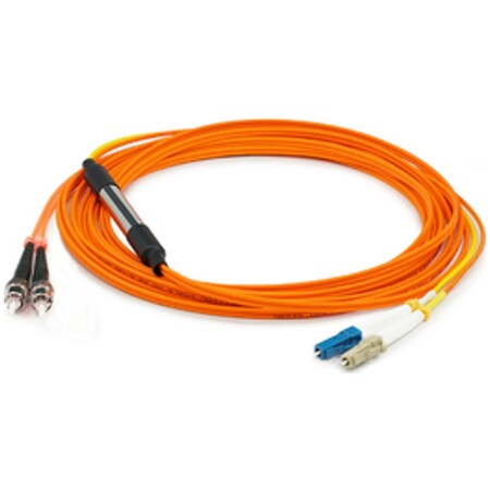 Add-On This Is A 3M Lc (Male) To St (Male) Orange Duplex Riser-Rated Fiber ADD-MODE-STLC6-3